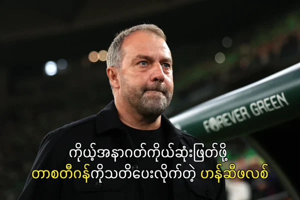 တာစတီဂန်ကိုသတိပေးလိုက်တဲ့ ဟန်ဆီဖလစ်