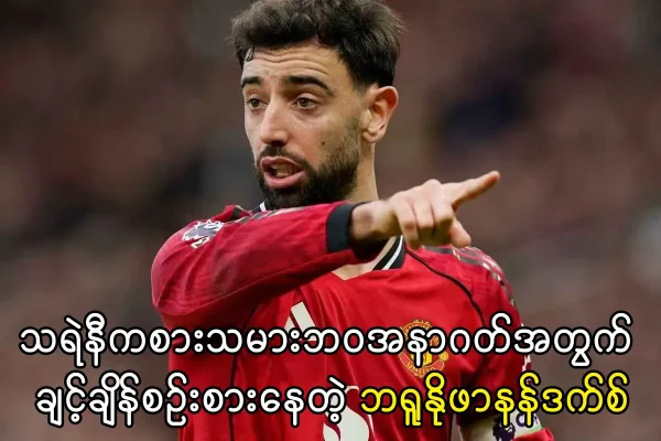 အနာဂတ်အတွက် ချင့်ချိန်စဉ်းစားနေတဲ့ ဘရူနိုဖာနန်ဒက်စ်